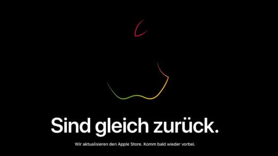 Apple Store down: Neue Produkte werden eingepflegt