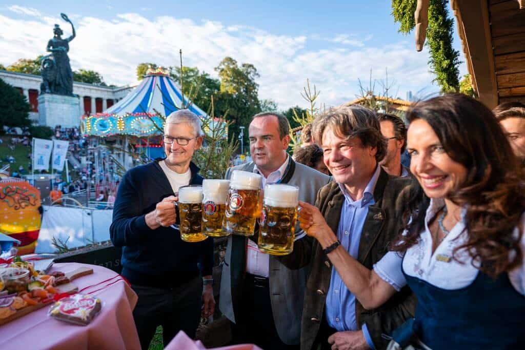 Tim Cook auf Oktoberfest 2019