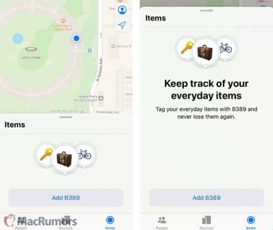 Items unter iOS 13 finden - MacRumors