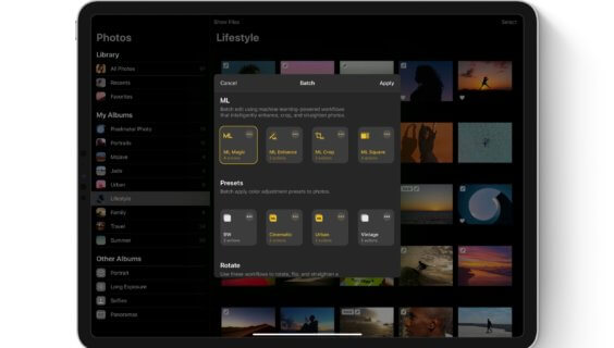 Pixelmator Photo für iPad kurzfristig kostenfrei, Mac-Version reduziert