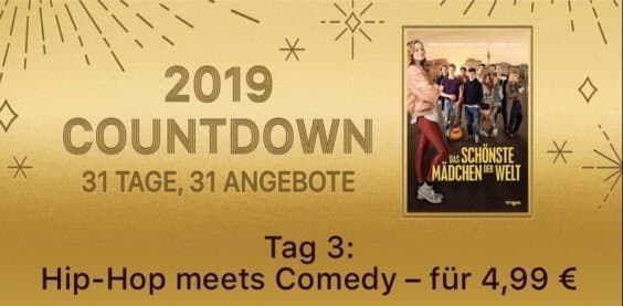 2019 Countdown – 31 Tage, 31 Angebote: „Das schönste Mädchen der Welt“ für 4,99 Euro
