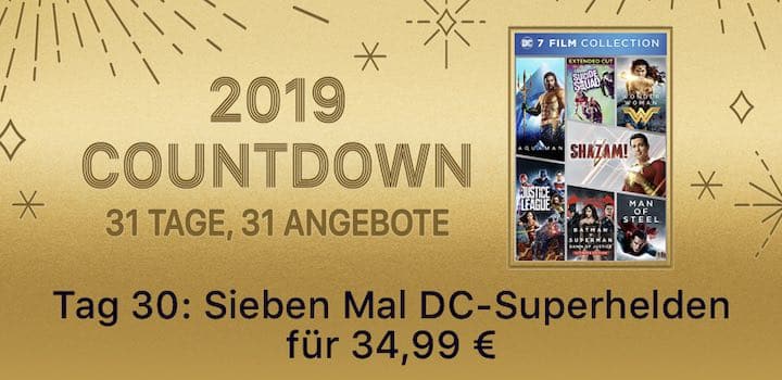 DC Filmkollektion iTunes