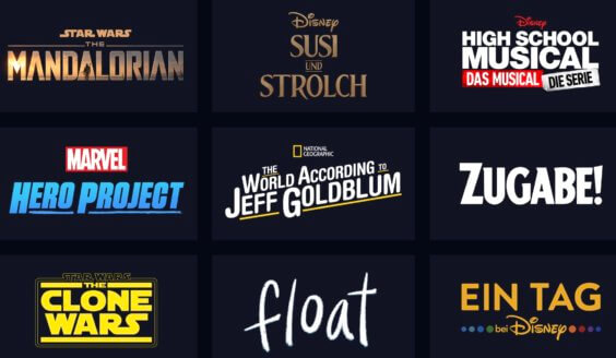 Der Katalog von Disney+: Auf diese Inhalte dürfen wir uns freuen