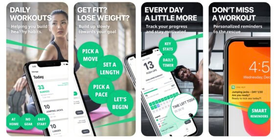 [abgelaufen] Aktion: Teure Workout-App „30 Day Fitness“ gerade kostenfrei