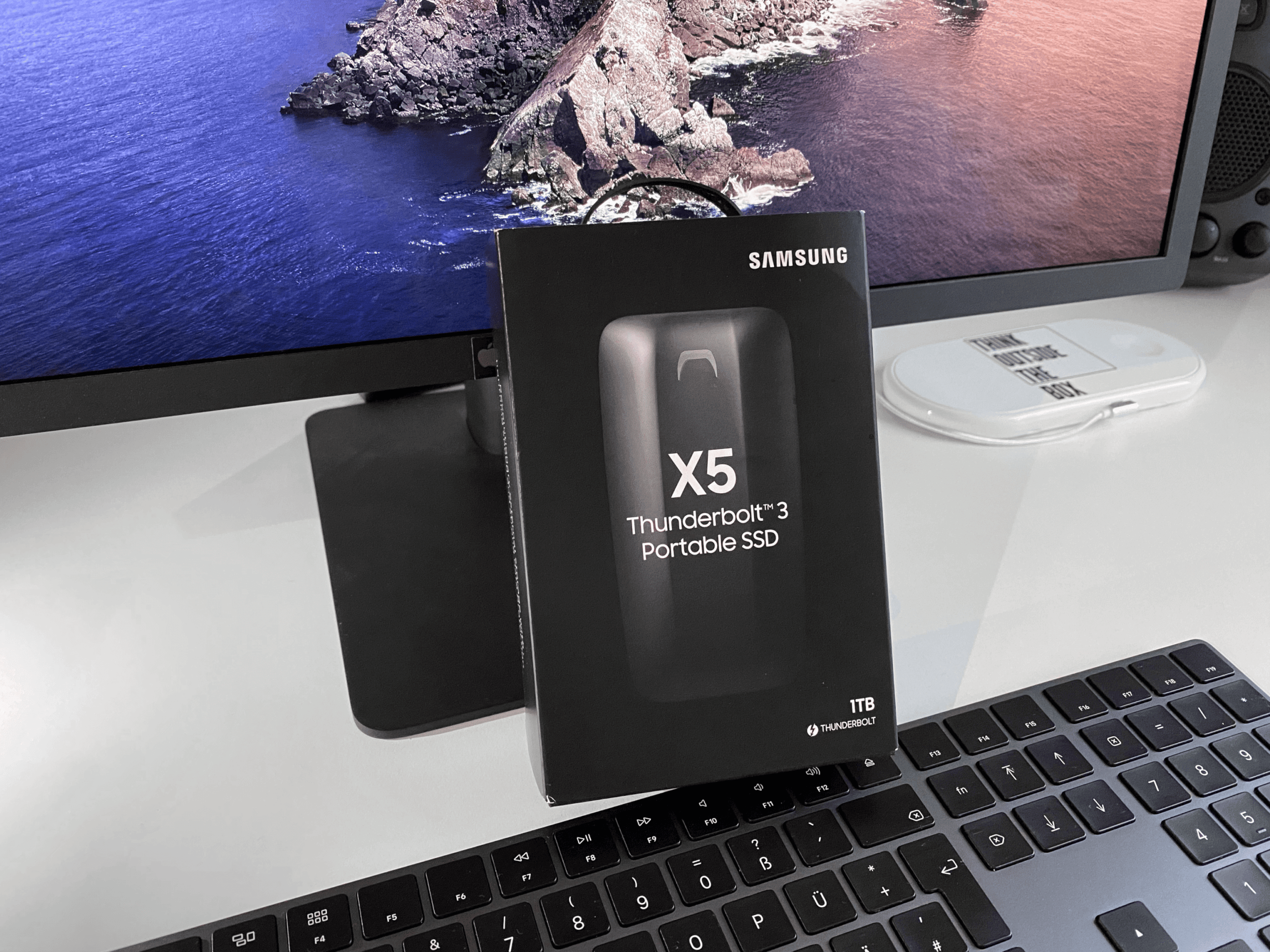 Die Verpackung der Samsung X5