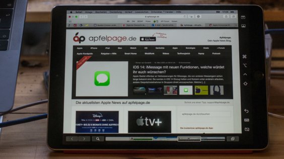 Mehr Platz im Home Office: Sidecar in iOS 13 und macOS Catalina erleichtert die Arbeit