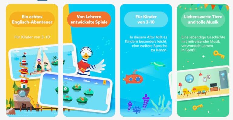 Eduka´s World English for Kids App Store