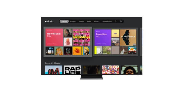 Apple Music am Smart TV von Samsung