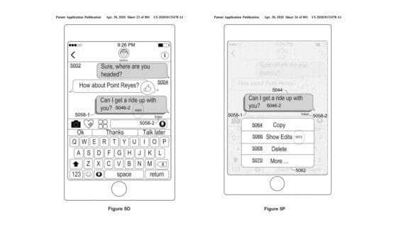 iMessages bearbeiten - US-Patent- und Markenamt