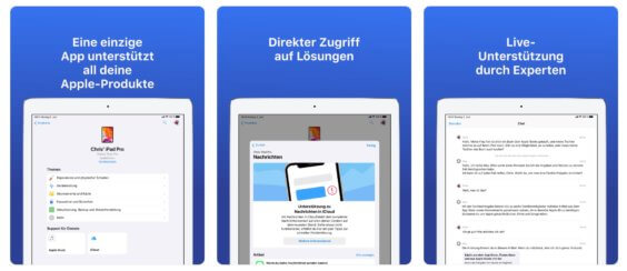 Nachgereicht: Support-App von Apple mit frischem Look