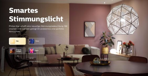 Randnotiz: Aus Meethue.com wird Philips-Hue.com