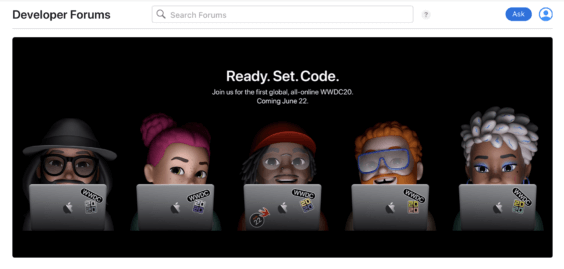 Im Rahmen der WWDC: Apple veröffentlicht nagelneues Developer Forum