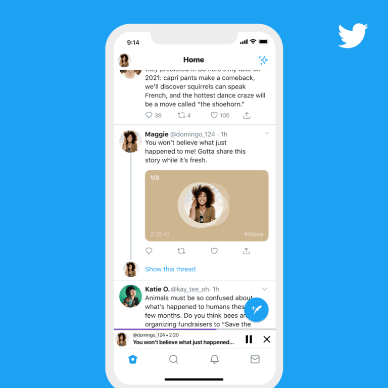 Voice-Tweets - Twitter