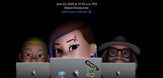 WWDC 2020 Einladung - Apple