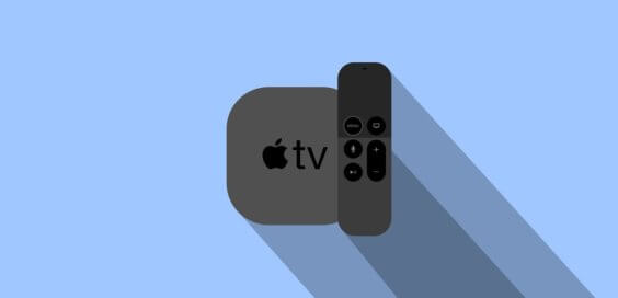 Apple TV mit Fernbedienung