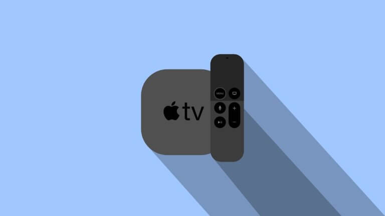 Apple TV mit Fernbedienung