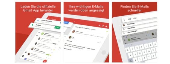 Nachgereicht: Auch die Gmail-App beherrscht nun Split View