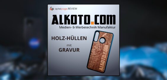 Holzhüllen mit individueller Lasergravur von Alkoto im Test: Ich und mein Holz-Case | REVIEW