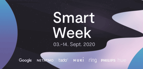 Bis -58% sparen auf BOSCH, Google Nest, Sonos, Philips Hue und Eve auf tink: „Smart Week“ im Überblick
