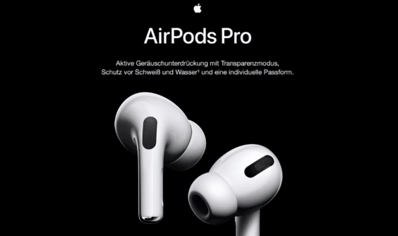 AirPods Pro gerade für unter 200 Euro bei Amazon