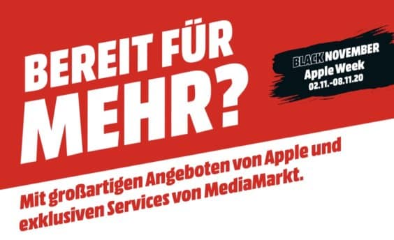 Schnell nachgereicht: Apple Week bei Media Markt