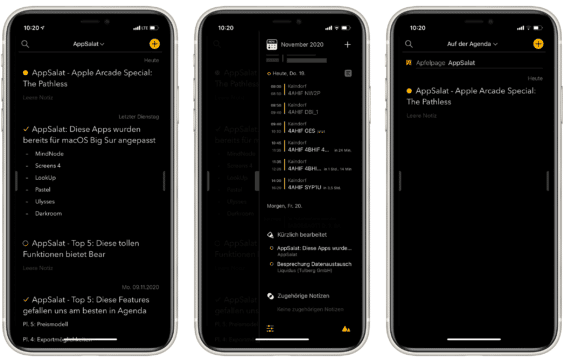 „Agenda“ im App-Review: Völlig neue Herangehensweise an Notizen!