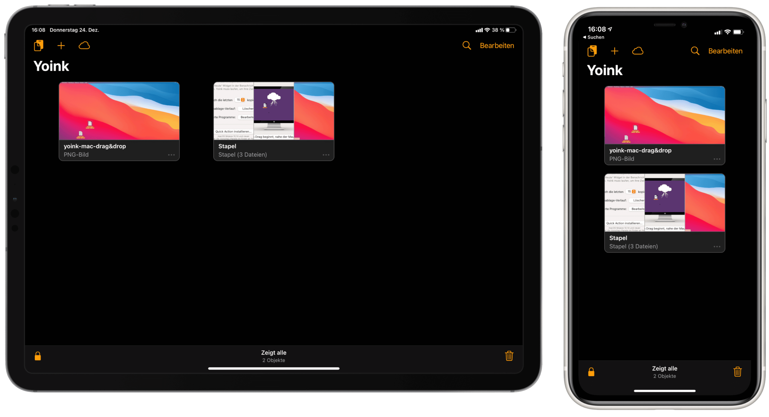 Yoink Sync iCloud