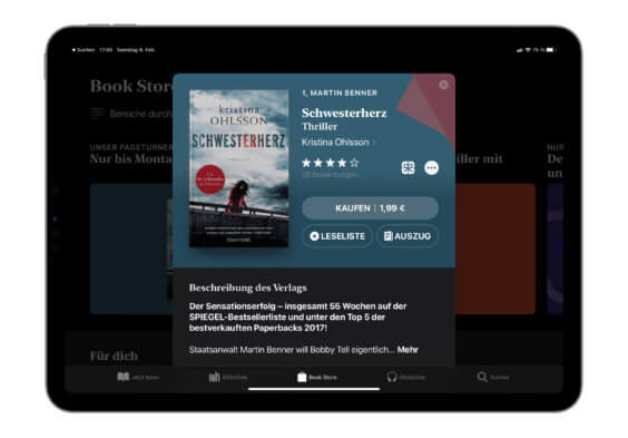 E-Book der Woche: „Schwesterherz“ für 1,99€ kaufen!