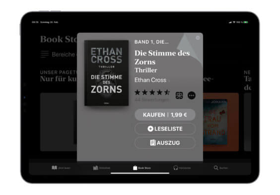E-Book der Woche: „Die Stimme des Zorns“ von Ethan Cross für 1,99€