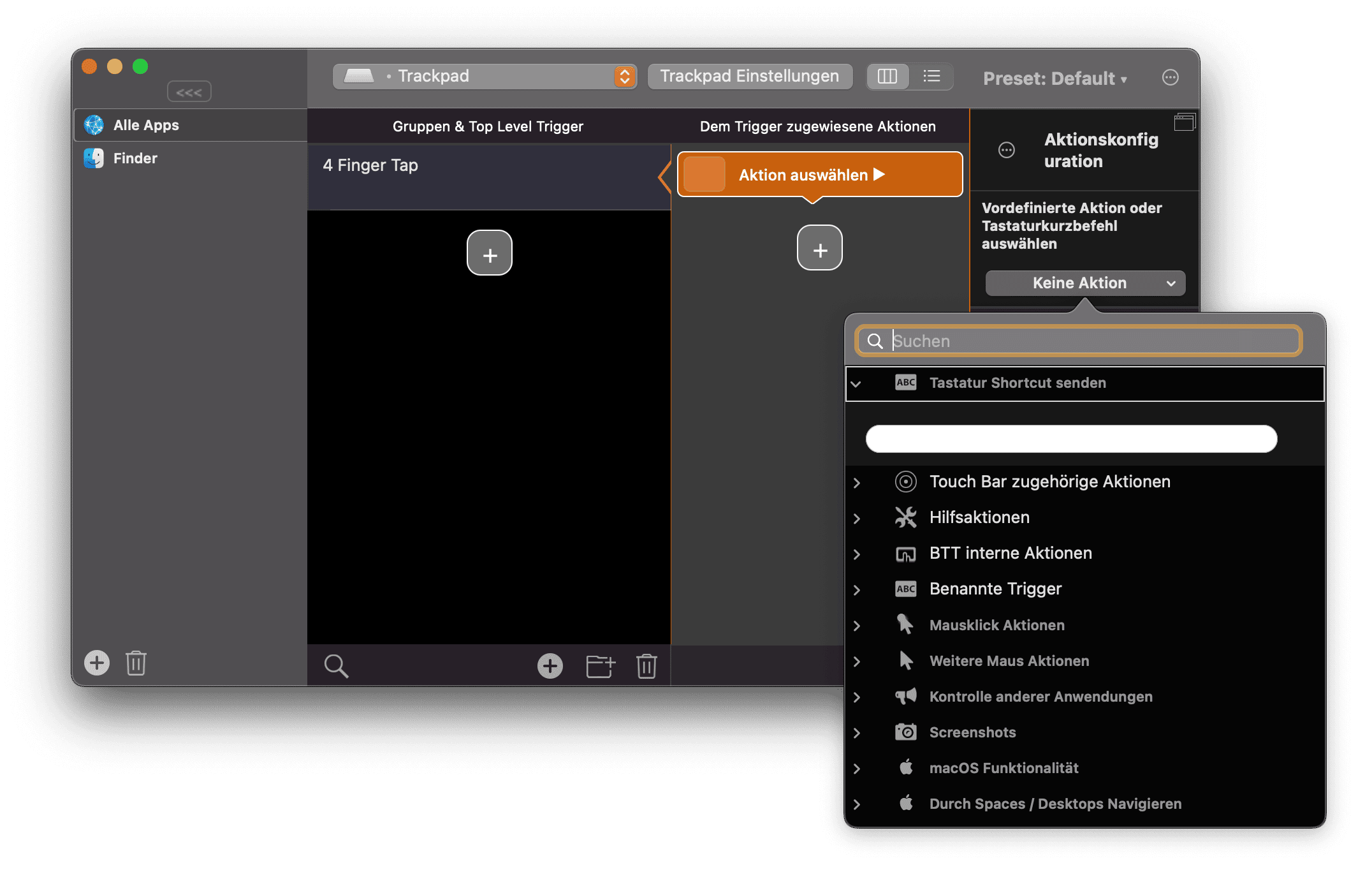 Better Touch Tool