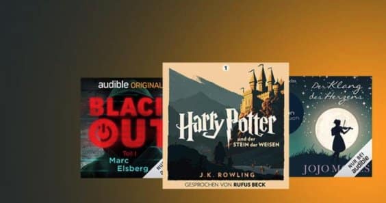 Nur noch heute: Audible 50% günstiger für 6 Monate