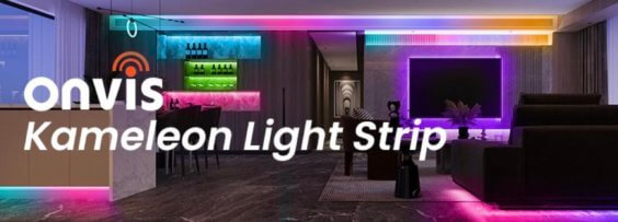 Noch kurz notiert: Onvis Kameleon K1 Lightstripe lässt sich ab sofort bestellen