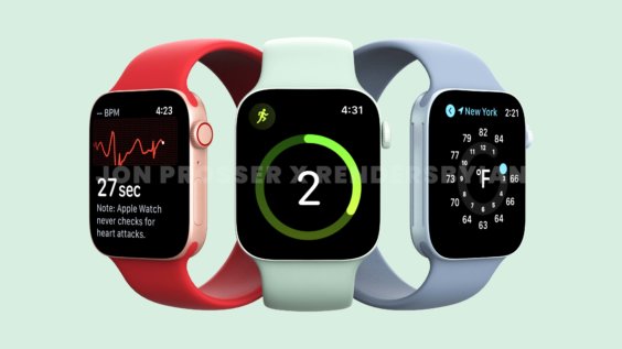 Leak: Video soll Apple Watch Series 7 zeigen – eckig und bunt?