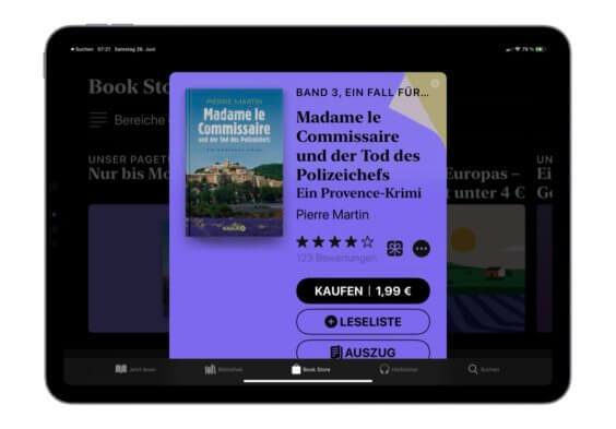 Das E-Book der Woche: „Madame le Commissaire und der Tod des Polizeichefs“ für nur 1,99€