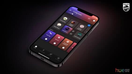 Hue-App: Update auf Version 5.11.0 reicht Unterstützung für Dymera-Leuchtmittel nach