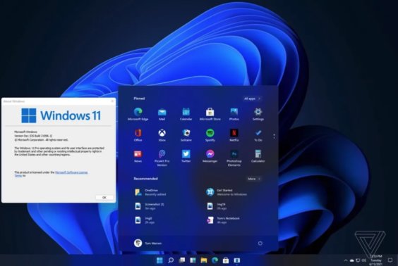 Leak zu Windows 11 enthüllt neue Benutzeroberfläche und Startmenü