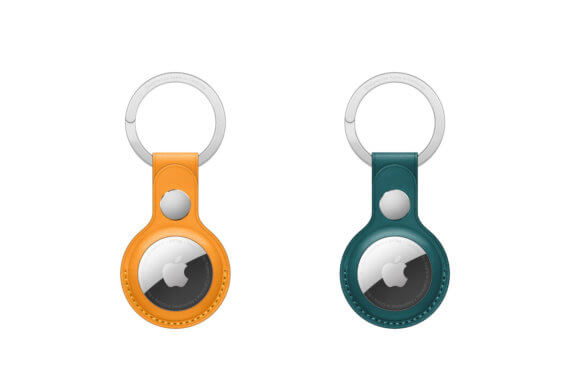 AirTags Schlüsselanhänger in Leder - Apple