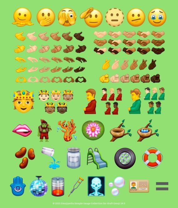 Neue Emojis 2021