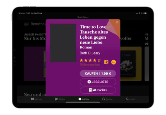 E-Book der Woche: „Time to Love – Tausche altes Leben gegen neue Liebe“ für nur 1,99€