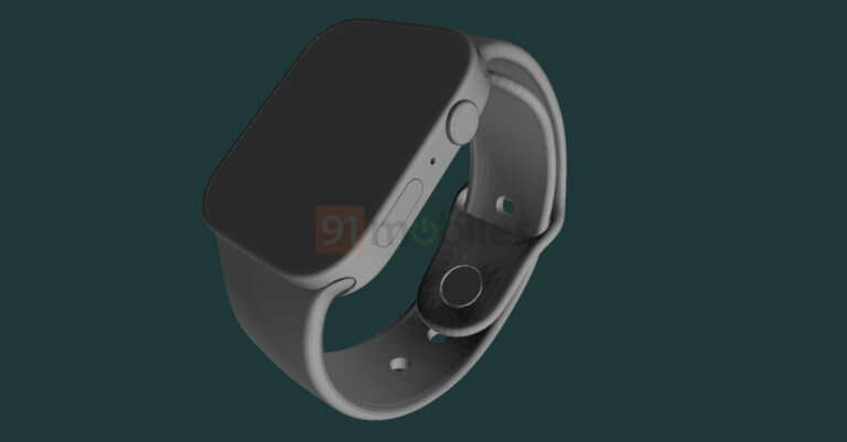 Apple Watch Series 7 Leak - 91Mobiles