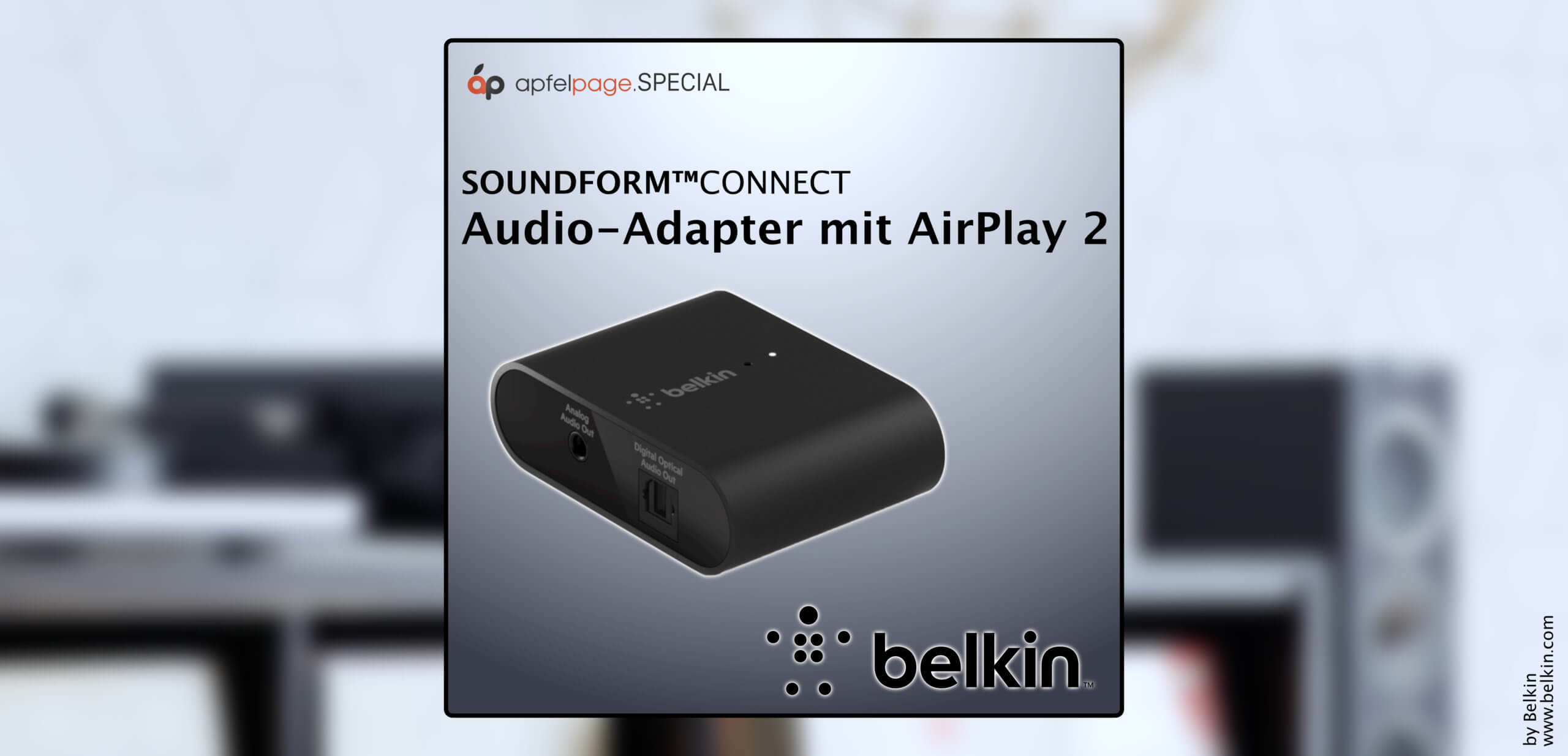 Belkin Soundform Connect im Test: AirPlay 2-Nachrüsten leicht gemacht