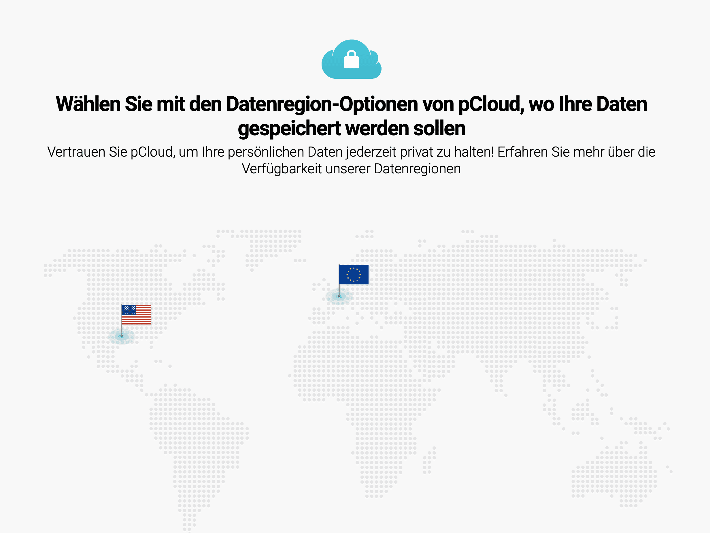 Die Serverstandorte in Dallas und Luxemburg wurden strengen Auswahlkriterien unterzogen.