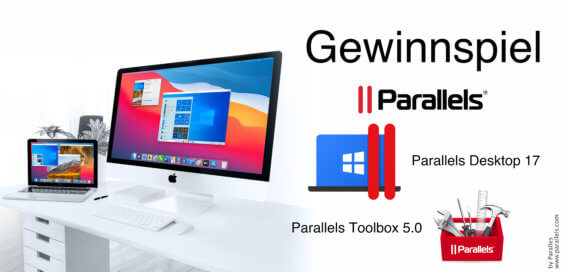 Gewinnspiel zum Valentinstag: Parallels Desktop 17 für Mac inkl. Toolbox 5.0