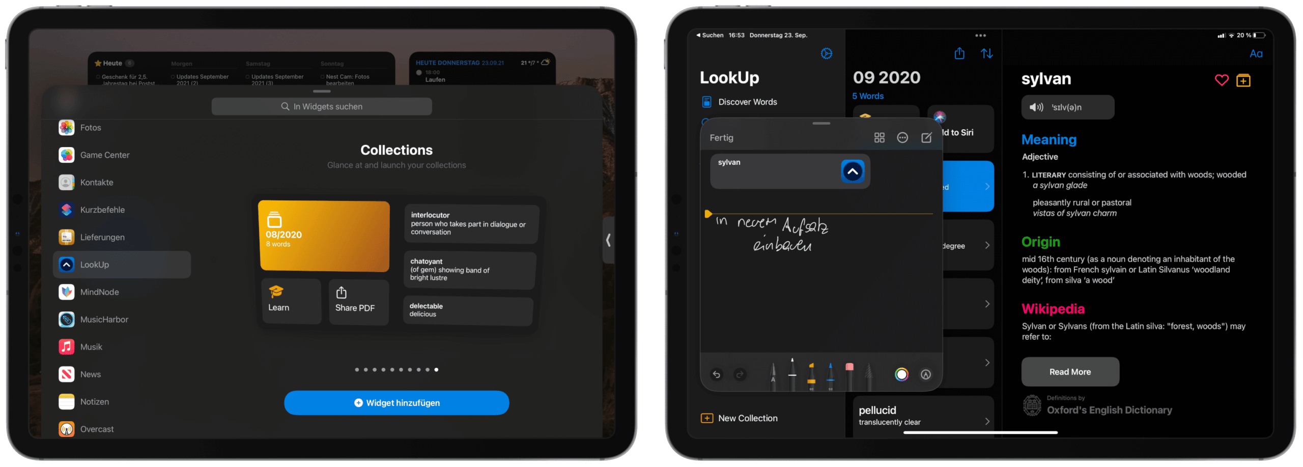 LookUp 8 iPadOS 15