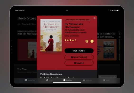 E-Book der Woche: „Die Villa an der Elbchaussee“ für 1,99€ kaufen