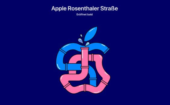 Apple Rosenthaler Straße in Berlin öffnet am Donnerstag