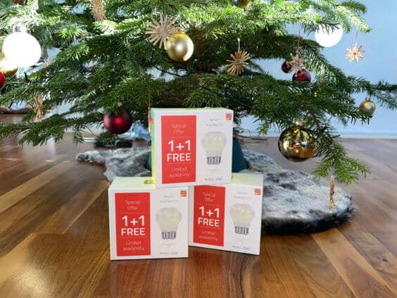 Gewinnspiel zum 3. Advent: Hombli Filament E27 Smart Bulb 6er-Set