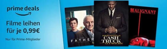 Nur noch heute: Prime Video mit 0,99 Euro-Filmaktion