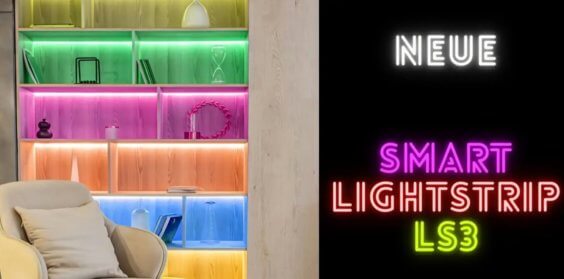 LS3 ColorFlux – neuer LED-Lightstripe von VOCOlinc mit Zusatzfunktionen vorgestellt