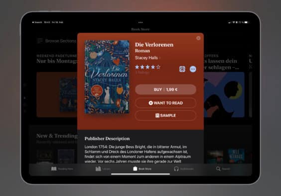 Das E-Book der Woche: „Die Verlorenen“ für 1,99€ kaufen